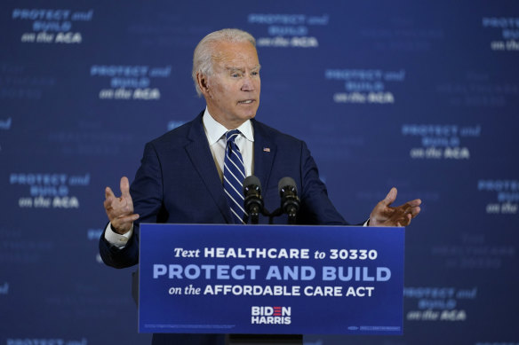 The polls have Democratic presidential candidate Joe Biden on track to win the election.