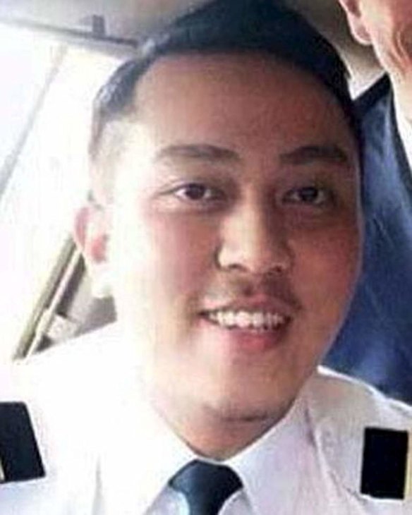 The flight's first officer, Fariq ab Hamid.