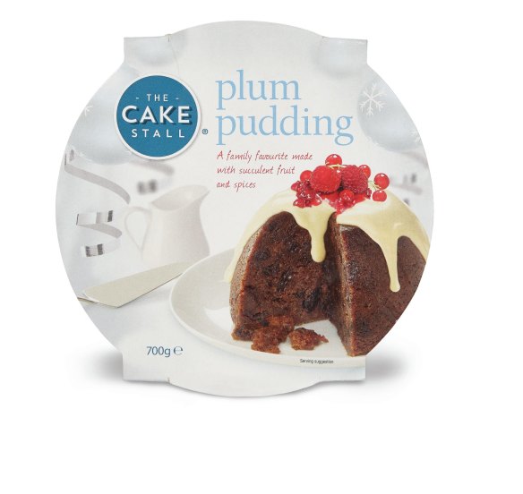 The Cake Stall Plum Pudding 700g, $3.89, 3.6/10
