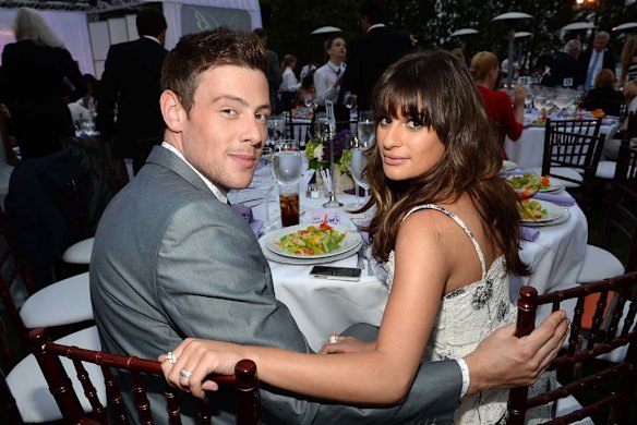 Monteith and Lea Michele attend the Chrysalis Butterfly Ball on June 8, 2013.