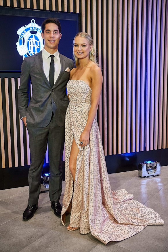 Docker Adam Cerra and partner Claudia Piva.