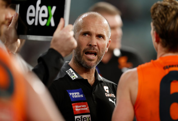 Mark McVeigh, having spent nine years with the Giants, has left the club.