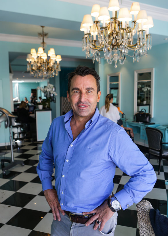 Time for a facelift: Joh Bailey has big plans for his Double Bay salon.