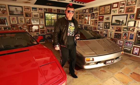 Darren Lyons in his home town of Geelong back in 2008.  Photo: Jason South 