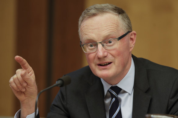 Reserve Bank governor Philip Lowe.