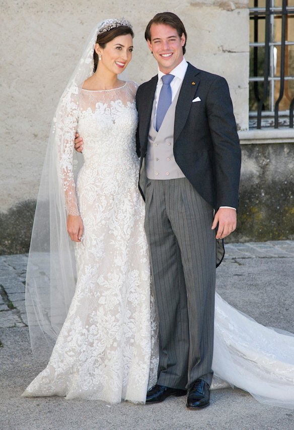 Princess Claire Of Luxembourg and Prince Felix Of Luxembourg, 2013.