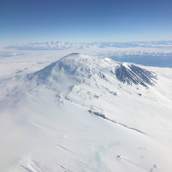 Mount Erebus, Antarctica.