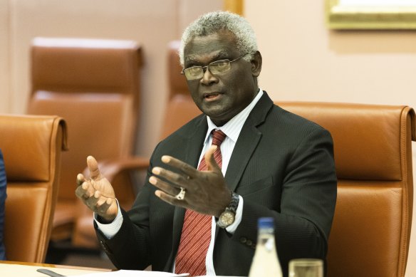 Solomon Islands Prime Minister Manasseh Sogavare alarmed Australian officials earlier this year by signing a security pact with China.