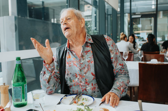 Beresford at Medusa Greek Taverna in Sydney’s CBD.  