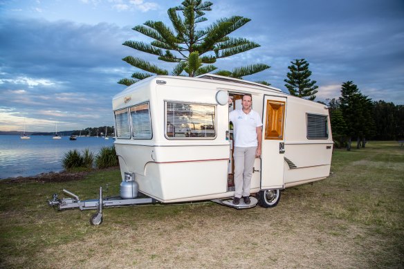 Justin Hales from Camplify got the idea for an Airbnb for campervans when he was walking his local suburb and saw vehicles being being under-utilised.