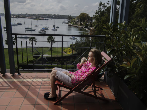 Margaret Osborne at her Rozelle home. 