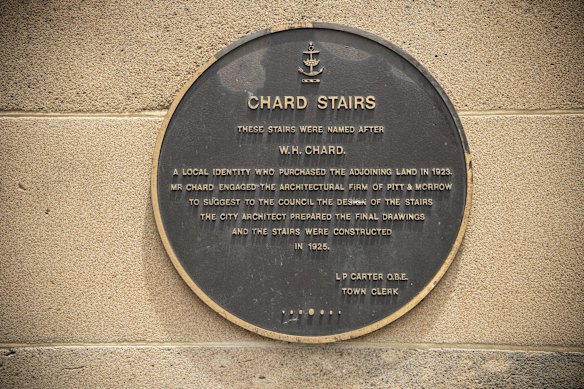 Chard Stairs, Darlinghurst.