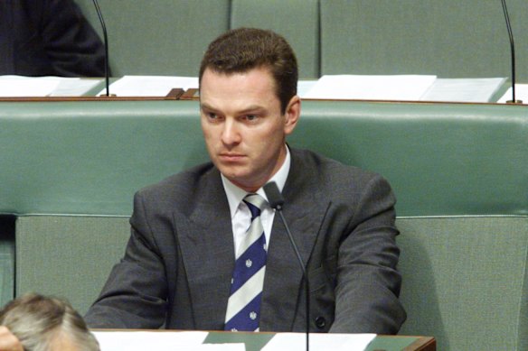 Parliament House, Canberra. Backbench Liberal MP Christopher Pyne. 