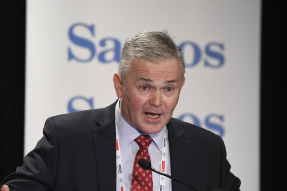Santos CEO Kevin Gallagher said the company has terminated all discussions with Harbour Energy.