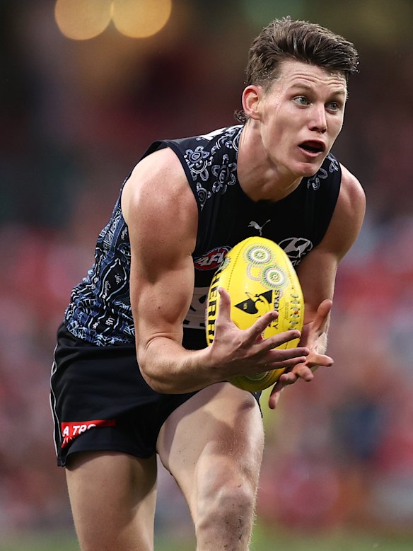 Carlton’s Sam Walsh.