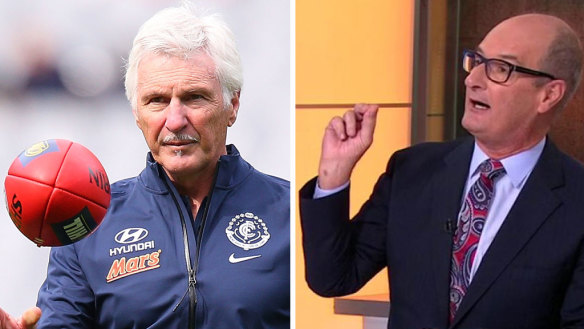 Mick Malthouse says James Hird should not be allowed to return as Essendon coach; David Koch says the Bombers are “dreaming” if they think Ken Hinkley would entertain any offer.
