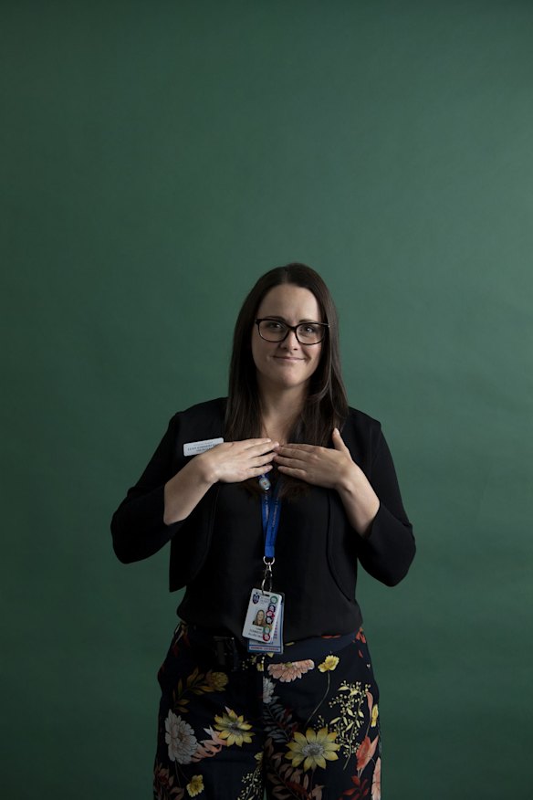 Leah Somerfield, Clinical Dietician at St Vincent's Hospital, Sydney.