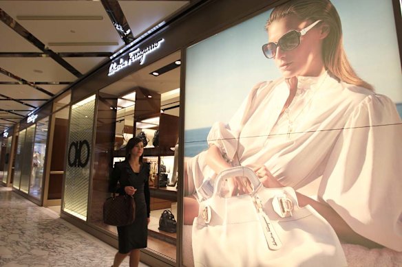 Inside the new city Westfield.