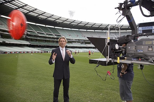 James Hird, host of The Spirit of Australian Sport.
