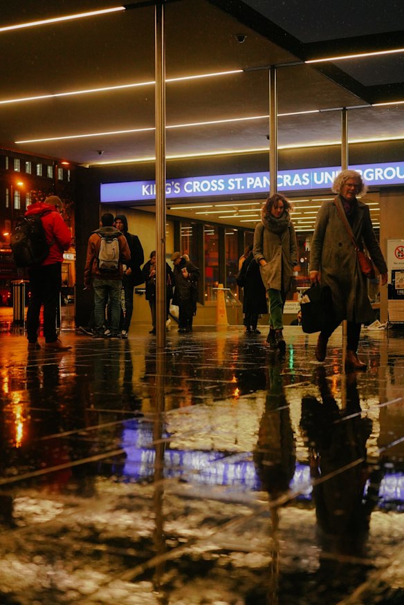Rain and bad weather during the UK General Election 2019.