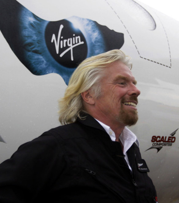 'Most people never really believed it would be a reality,' said Branson, 'by just trying these things, new things come out of it.'