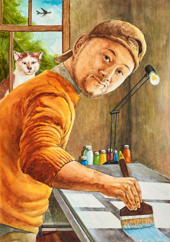 'My dad’s brush' by Ian Joseph Kim. 