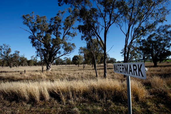 The proposed site for the coal mine near the town of Breeza on the Liverpool Plains. The mining plans have now been dropped after a 13-year battle.