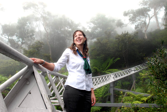 Anthea Hammon, pictured in 2006, says she and brother David have "amazing memories" of Scenic World.