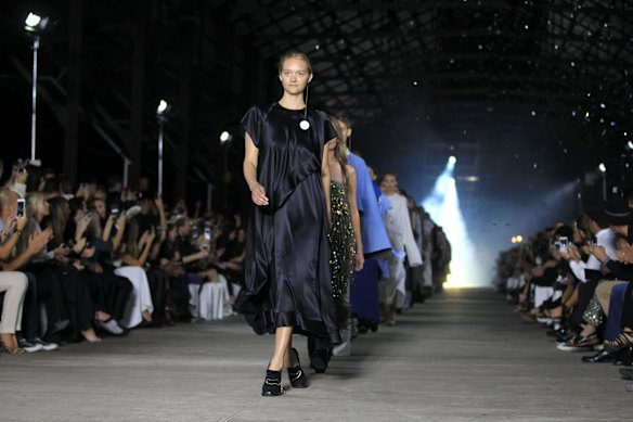 Models sport the Ellery collection.