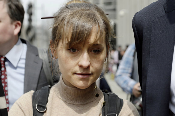 Allison Mack was involved in the cult-like group NXIVM.