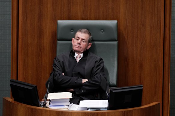 Peter Slipper came under fire when he defected from the Coalition to become Speaker in a Labor government. 