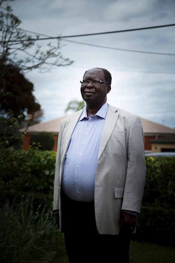 Sudanese Community Elder Michael Hiriwo.