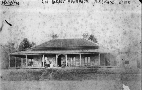 Herston, the home Robert Herbert and John Bramston resided in.