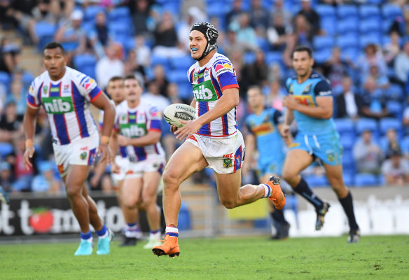 Concern: Kalyn Ponga could cause NSW big trouble if he is selected in Kevin Walters' team.