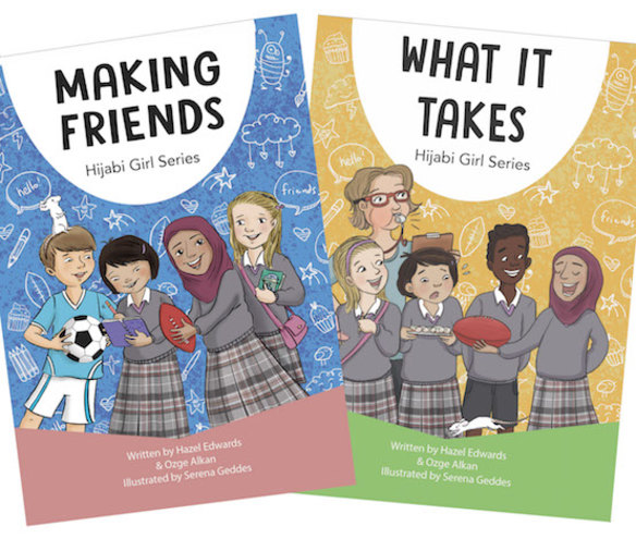 Books from the Hijabi Girl series.