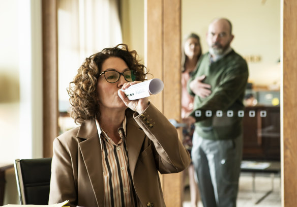 Kitty Flanagan co-writes, co-directs and stars in <i>Fisk</i>.