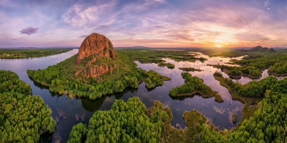 Emu Creek and Elephant Rock, The Kimberley.