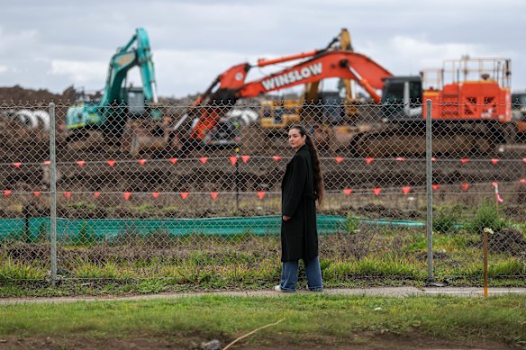 Anastasia Drapaniotis says residents were not properly informed about the massive data centre proposal. 