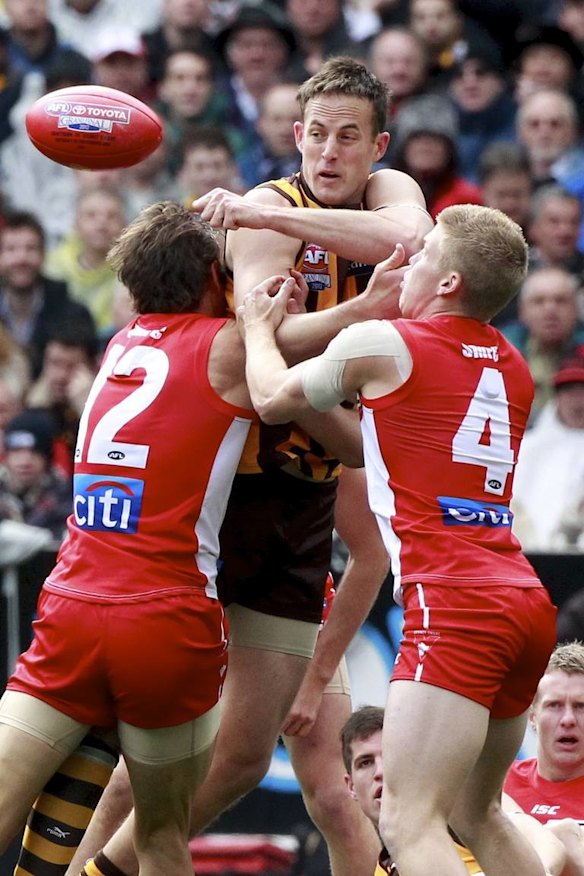AFL Grand Final Hawthorn vs Swans at the MCG