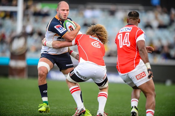 Brumbies' Lachlan McCaffrey. 