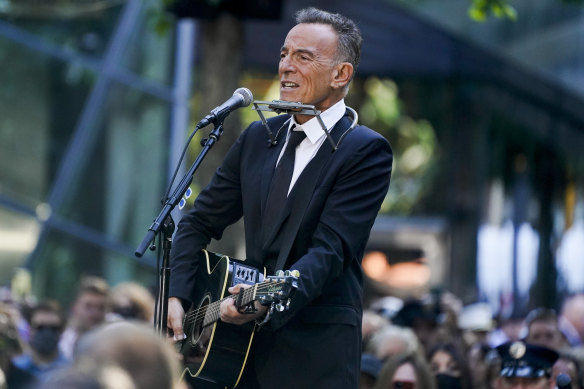 The AFL is chasing music icon Bruce Springsteen to appear at this year’s grand final.