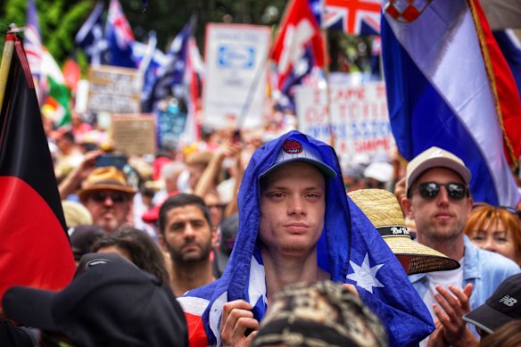 Eureka Freedom rally.