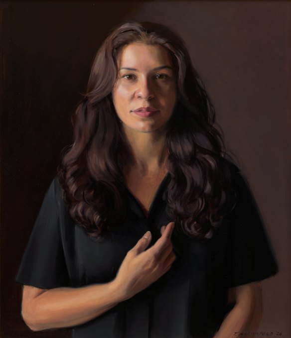 Tsering Hannaford’s Portrait of Loribelle Spirovski (After Durer).