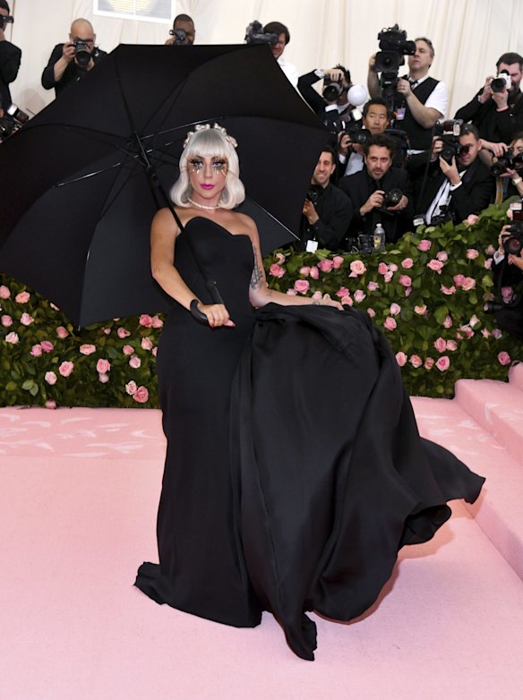 Lady Gaga attends The Metropolitan Museum of Art's Costume Institute benefit gala celebrating the opening of the Camp: Notes on Fashion exhibition.