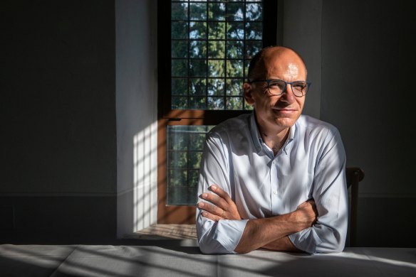 
Enrico Letta, a candidate for Parliament, argues that Siena should invest in other industries, particularly health care.