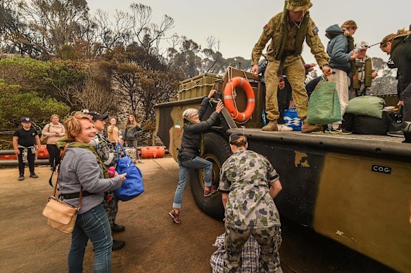 Mallacoota Evacuations 