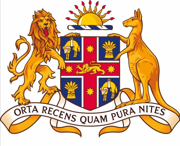 The NSW government has updated its coat of arms.