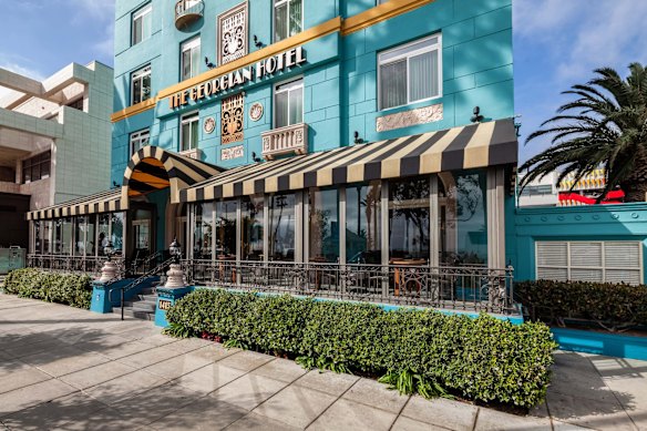 THE GEORGIAN HOTEL: With front row seats to Santa Monica's famous sunsets, this oceanfront hotel combines Old Hollywood glamour with art deco architecture.