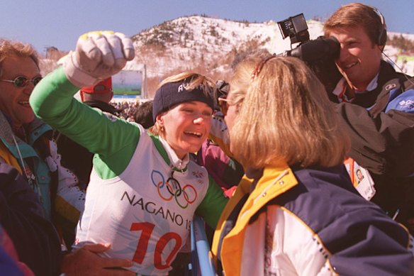 The mountain-lover from Manly, Zali Steggall, won bronze in the women's slalom in Nagano in 1998.