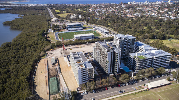 The Cronulla Sharks development will house 880 apartments as well as shops, a hotel and refurbished club facilities. 